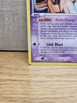 Deoxys 16/107 EX Deoxys Non-Holo Rare Pokemon Card TCG - Image 5