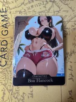 Boa Hancock One Piece ACG Goddess Story Waifu Anime Custom Card - Image 1