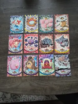 Blue Topps Pokemon Cards TV Animation Edition Lot Of 27 1999 1st Edition - Image 2