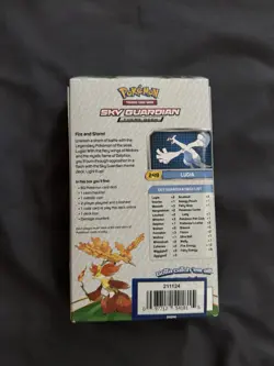 Pokemon TCG Sky Guardian Theme Deck Lugia Moltres Delphox 60 Cards Standard - Image 2