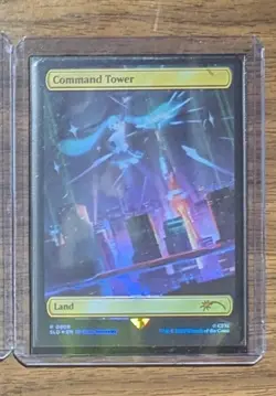 MTG Command Tower (0806) Rainbow Foil Hatsune Miku Secret Lair Drop NM - Image 2