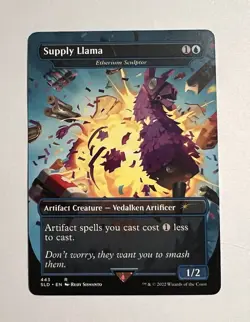 MTG SLD Supply Llama Etherium Sculptor Fortnite Near Mint Regular - Image 1