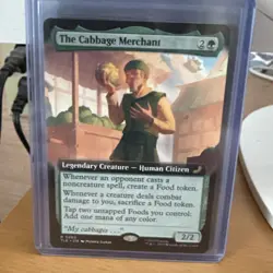 MTG The Cabbage Merchant (Extended Art) R Avatar: The Last Airbender - Image 1