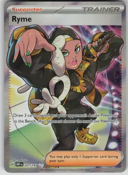 Pokemon TCG Ryme - Ultra Rare SV03: Obsidian Flames 221/197 - Image 1
