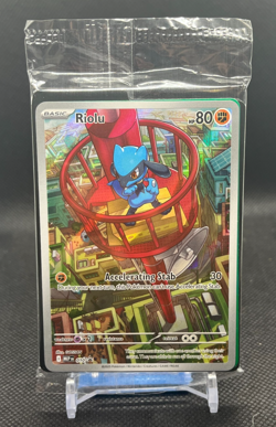 Pokemon SEALED Riolu MEP 010 Mega Evolution ETB Promo!! - Image 1