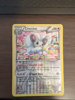 Cinccino Radiant Collection RC19/RC25 Pokemon TCG Legendary Treasures Holo - Image 1