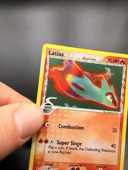 Pokemon TCG Latias (Delta Species) 21/110 Holon Phantoms Holo Rare (HP) - Image 3