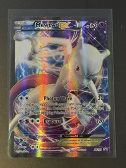 Pokemon XY Black Star Mewtwo EX Promo Super Premium Collection #XY125 - Image 1