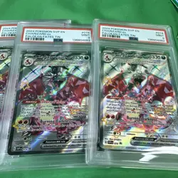 2024 POKEMON SVP EN-SV BLACK STAR PROMO PALDEAN FATES TIN CHARIZARD EX PSA 9 - Image 3