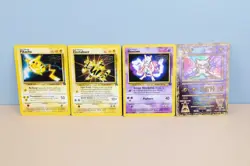 POKEMON The First Movie BLACK STAR PROMO SET 1999 Ancient Mew Pikachu Mewtwo - Image 1