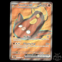 Stunfisk ex 252/217 ME: Ascended Heroes NM Pokemon - Image 1