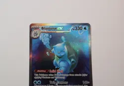 Blastoise ex 200/165 Scarlet & Violet 151 Holo Special Illustration Rare Pokemon - Image 3
