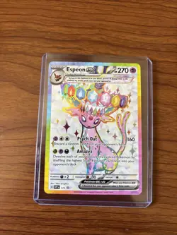 Pokemon Espeon ex SVP175 Sv: Scarlet & Violet Promo Holo - Image 3