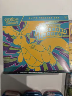 Pokemon TCG Ascended Heroes Bundle: ETB, 5 Mini Tin Set, 6 Blisters New Sealed - Image 5