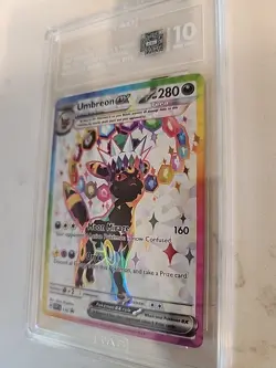 2025 Pokemon Umbreon Ex 176 Black Star Promo - Image 4