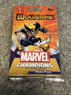 Marvel Champions Wolverine Hero Pack by Fantasy Flight Games – 60 Cards NEW OOP - Image 1