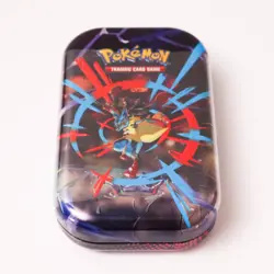 Pokemon TCG Mega Heroes Mini Tin - Mega Lucario Collectible Card Game NEW - Image 1