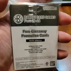 SEALED TCG Bandai Card Games Fest 25-26 Promo PACK-Gundam, OP, Luffy OP07-073 - Image 2