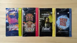 MTG Magic the Gathering Collector Booster 2-CARD SAMPLE Packs x4 EOE LCI PIP MKM - Image 1