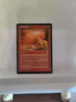 MTG Firestorm Weatherlight Regular Rare Damaged - Image 1