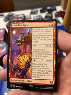 1x Cool but Rude NM Eng MTG - MTG TMNT - Image 1