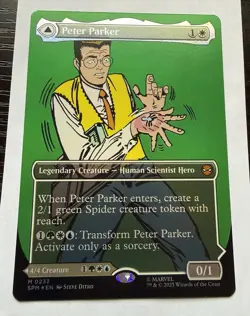 2025 Magic The Gathering Spider-Man The Amazing Spider-Man Peter Parker M 0232 - Image 1