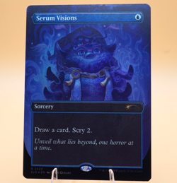 Serum Visions | #2323 | Rare | Borderless Rainbow Foil | Furby | Secret Lair - Image 1