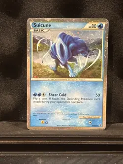 Suicune HGSS21 Pokemon Heart Gold Soul Silver Promo Holo Pokemon TCG MP - Image 1
