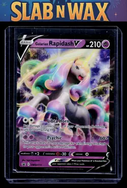 Pokemon tcg SWSH: Sword & Shield Promo Cards Galarian Rapidash V #SWSH111 - Image 1