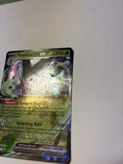 Pokemon Meowscarada ex SVP 033 Black Star Promo Ultra Rare Holo HP - Image 2