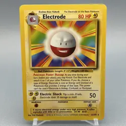 Electrode 21/102 - Base Set - Rare - Pokemon TCG - Image 2