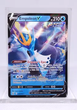 Pokemon Empoleon V Sword & Shield Battle Styles 040/163 Holo Ultra Rare - Image 1