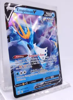Pokemon Empoleon V Sword & Shield Battle Styles 040/163 Holo Ultra Rare - Image 2