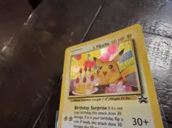 **MINT** Birthday Pikachu ~ Black Star Promo ~ Holo ~ Pokemon ~ Card 24 - Image 4