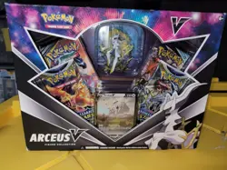 Pokemon TCG Arceus V Figure Collection Factory Sealed [Cosmic Eclipse Pack!] - Image 1