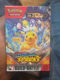 Surging Sparks Build and Battle Pokemon 2024 Factory Sealed - Image 1