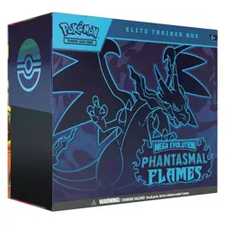 Pokemon TCG Mega Evolution Phantasmal Flames Elite Trainer Box - Image 1