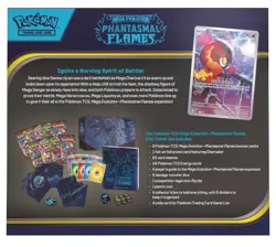 Pokemon TCG Mega Evolution Phantasmal Flames Elite Trainer Box - Image 4