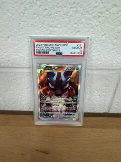 Lucario VSTAR 2019 Pokemon Sword & Shield Crown Zenith Promo SWSH291 PSA 10 - Image 1