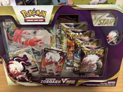 BRAND NEW-Pokemon TCG - Hisuian Zoroark VSTAR Premium Collection Box-SEALED - Image 2