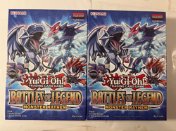 (2 Boxes) Yugioh Battles of Legend: Monster Mayhem Mini Box 1st Edition - Image 1