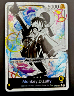 Monkey.D.Luffy (001) (Parallel) ST29-001 Starter Deck 29: Egghead Foil - English - Image 2
