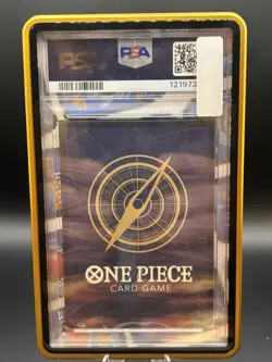 2025 ONE PIECE OP10-ROYAL BLOOD MANGA ALTERNATE ART #119 TRAFALGAR LAW PSA 10 - Image 2
