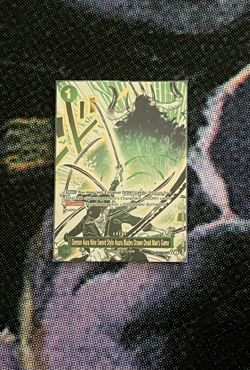 Demon Aura...Dead Man's Game OP12-037 Manga Event Alternative Art One Piece CCG - Image 1