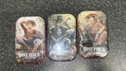 One Piece Tin Pack Set of 3 TS-02 OP-13 - Image 1