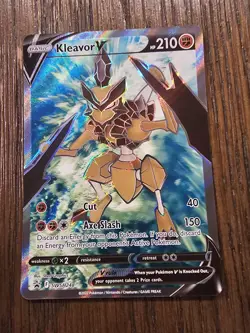 Kleavor V (Full Art) SWSH248 SWSH: Sword & Shield Promo Cards Holo - Image 1