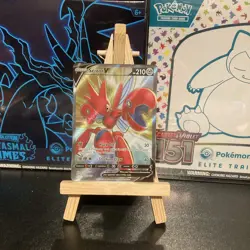 Scizor v Darkness Ablaze Full Art Holo Ultra Rare Card SWSH 183/189 NM/M - Image 1