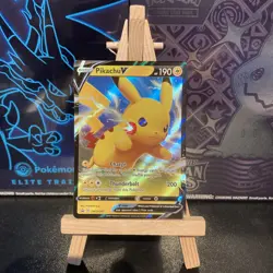 Pikachu V SWSH061 - SWSH Black Star Promo - Pokemon Card - Near Mint - Image 1