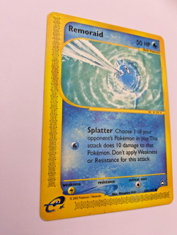 Pokemon Card - Non-Holo Remoraid 105/147 Aquapolis *MP* e-Card Common - Image 4