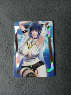 YELAN GENSHIN IMPACT GODDESS STORY LUCKY GODDESS 2 SP14 WAIFU ANIME CARD - Image 1